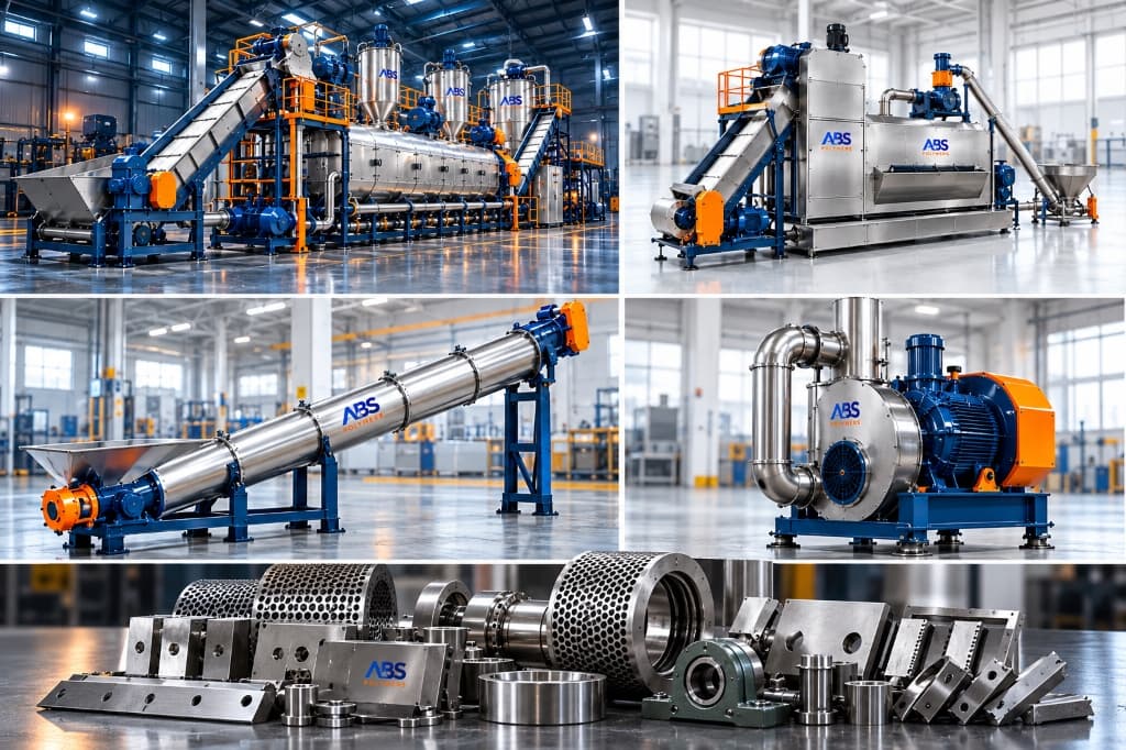 ABS Polymers machinery assembly and spare components